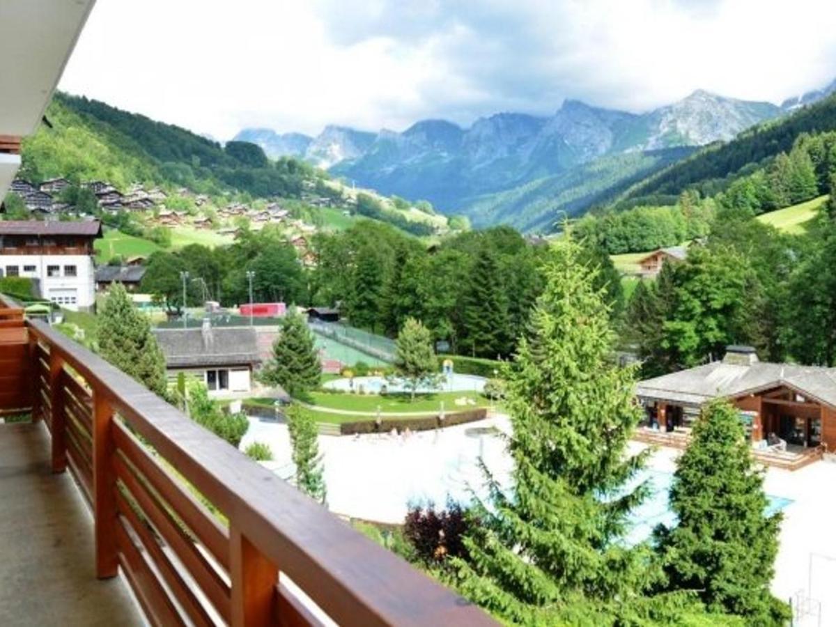 Charmant 2 Pieces, 6 Couchages, Centre Du Grand-Bornand, Parking, Balcon Sud - Fr-1-241-136 Le Grand-Bornand Exterior foto
